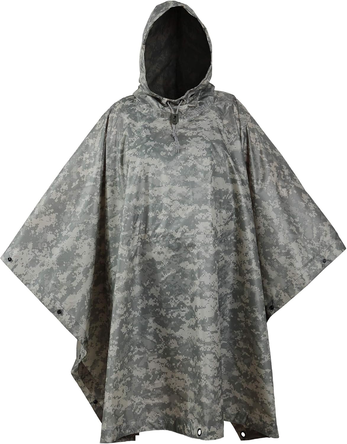 Military Style Multi Use Poncho for Extreme Weather Protection