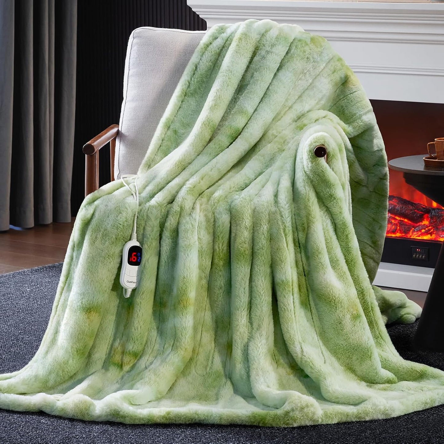 Guohaoi Heated Blanket Electric Throw for Ultimate Comfort