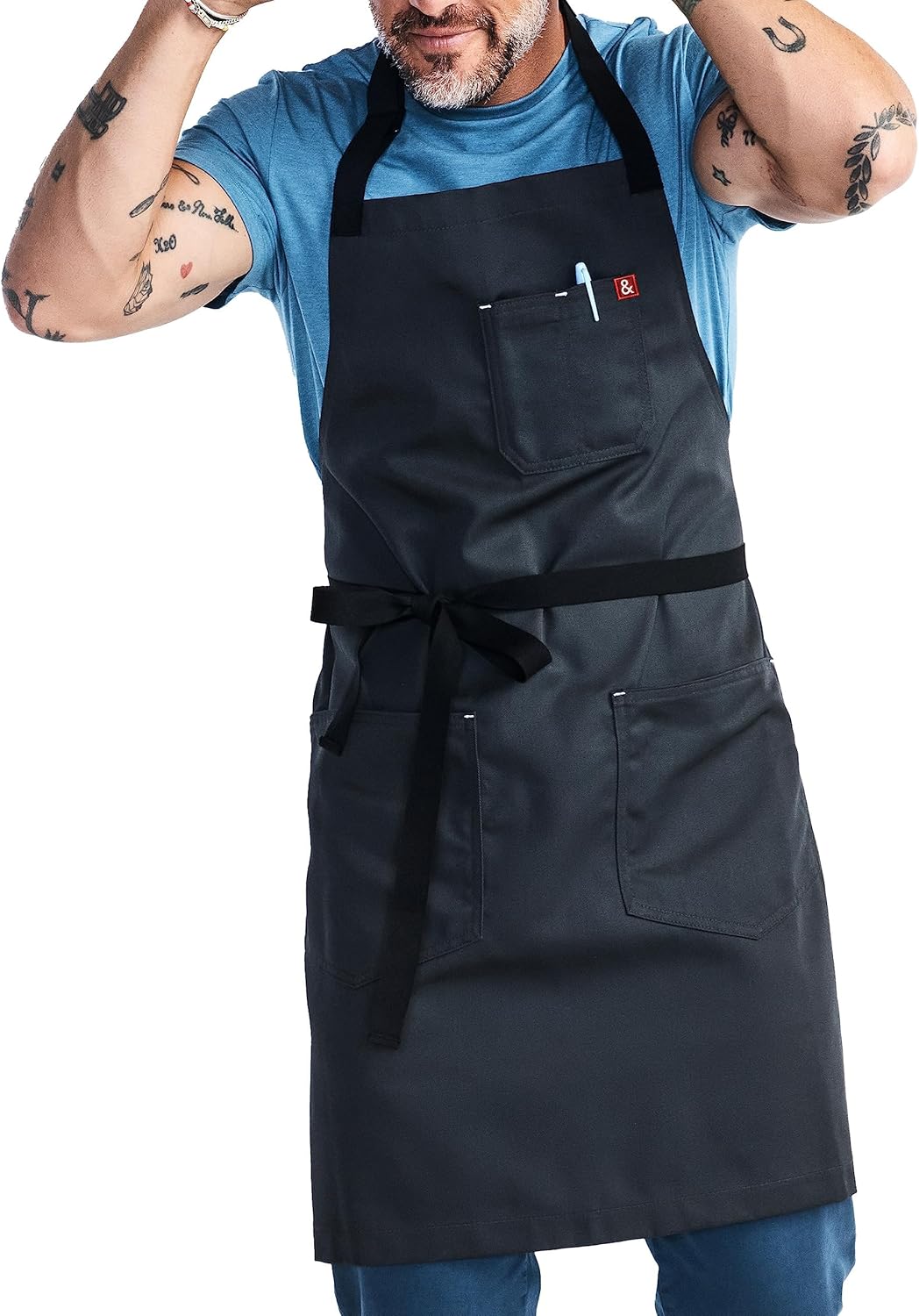 Hedley & Bennett Essential Apron - Adjustable Bib Chef Apron