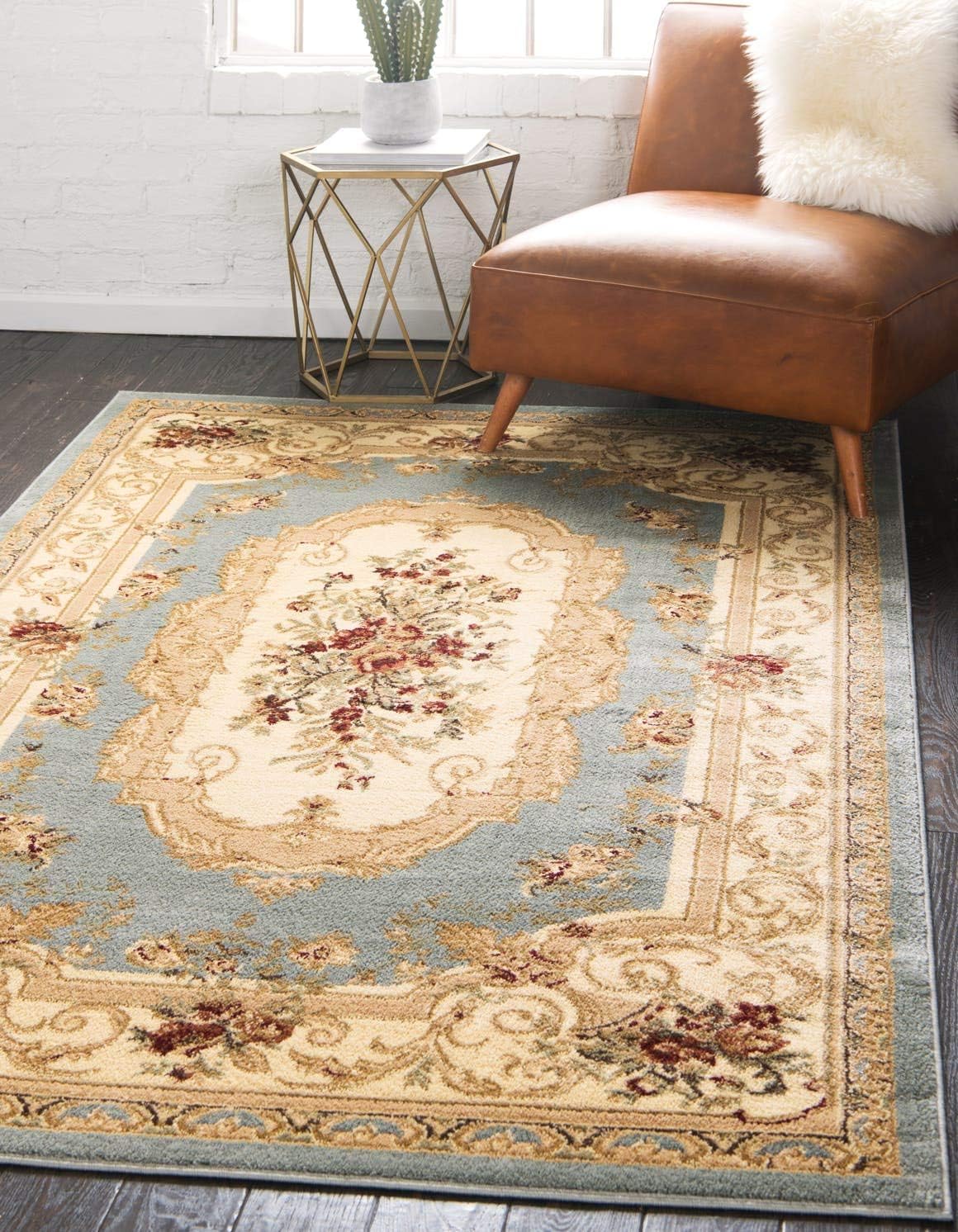 Unique Loom Versailles Collection Floral Motif Area Rug Review