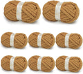 Chunky Yarn for Hand Knitting and Crocheting - Thick Soft Chenille