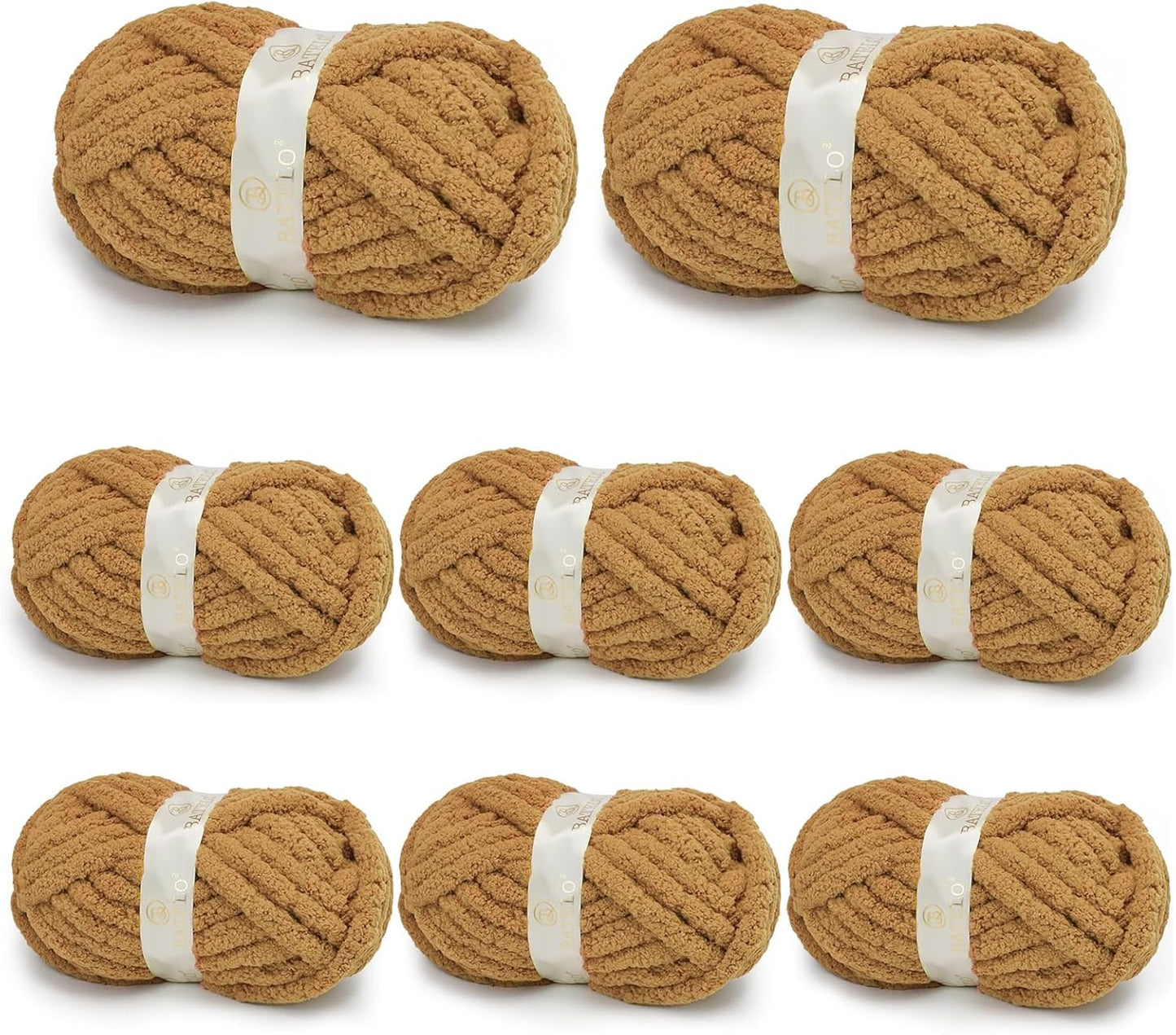 Chunky Yarn for Hand Knitting - Soft Chenille Blanket Yarn