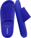 CUSHIONAIRE Feather EVA Mens Sandals Slip On Recovery Slides Shoes