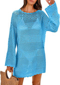 ANRABESS Women Swimsuit Crochet Cover Up for Summer Fun