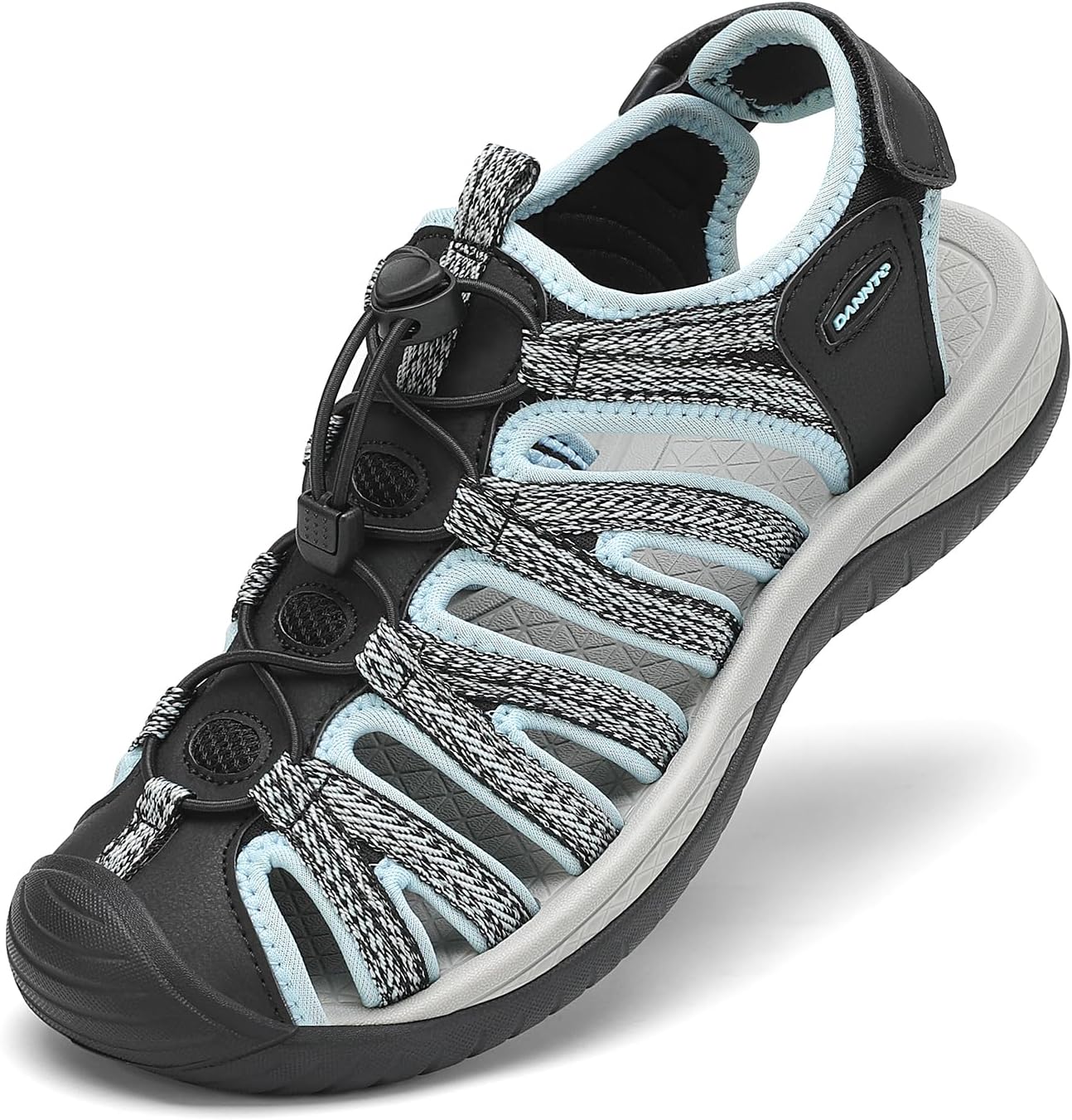 Dannto Women's Closed Toe Hiking Sandals for Outdoor Comfort
