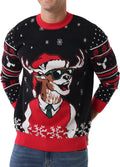 Sailwind Men's Christmas Sweater Ugly Knitted Xmas Sweater - Festive