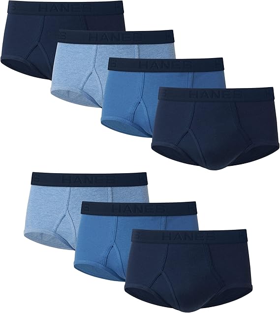 Hanes Ultimate Men's Tagless Briefs with ComfortFlex Waistband
