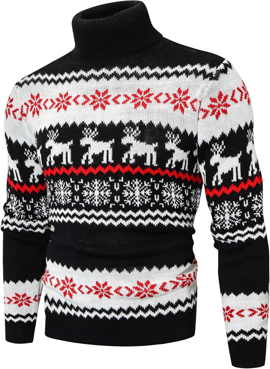 QZH.DUAO Men's Ugly Christmas Sweater for Festive Style