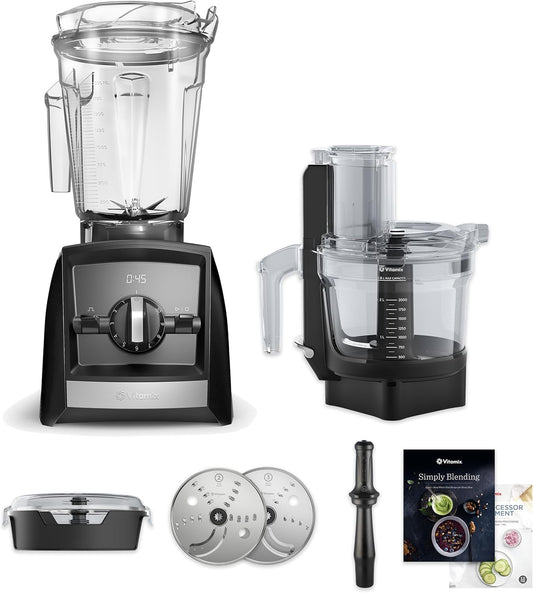 Vitamix A2300 Kitchen System: SmartPrep with Food Processor Attachment