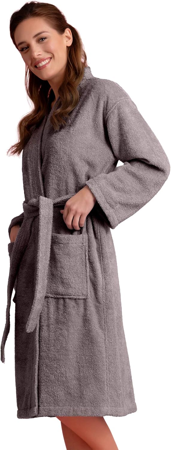 Soft Touch Linen Women's Terry Cloth Kimono Bathrobe Review