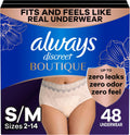 Always Discreet Boutique Incontinence Underwear Small/Medium - Maximum