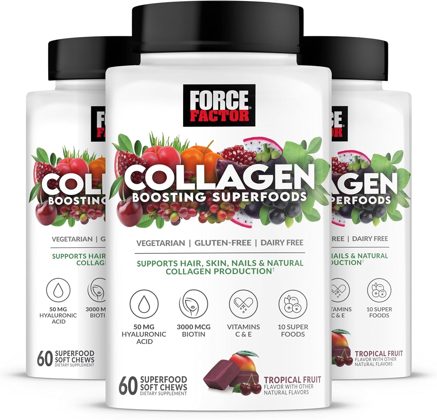 FORCE FACTOR Collagen Boosting Superfoods for Healthy Skin