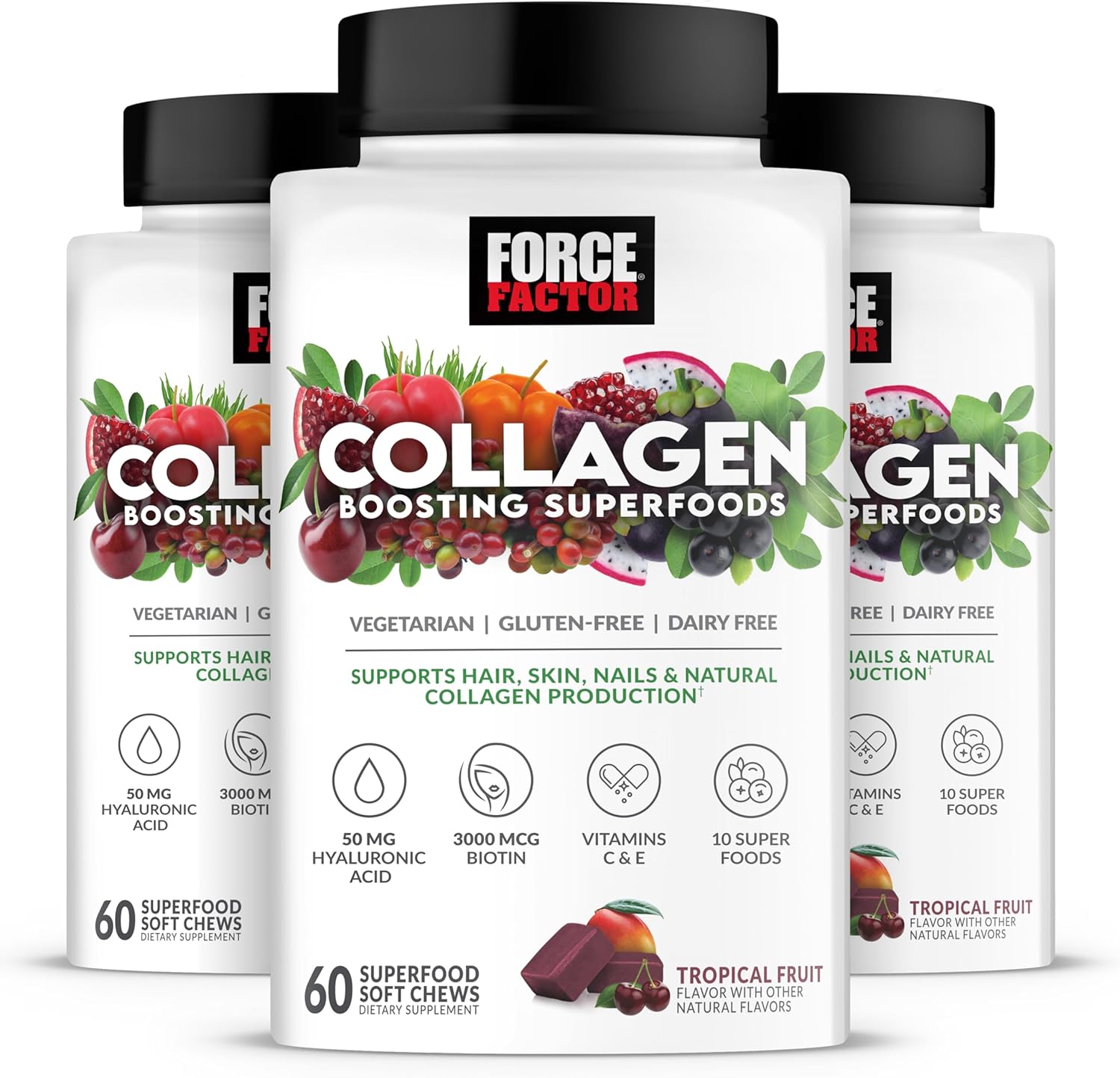 FORCE FACTOR Collagen Boosting Superfoods for Healthy Skin