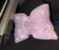 Ultra Bling Steering Wheel Cover Pillow Purple - Sparkly Rhinestones