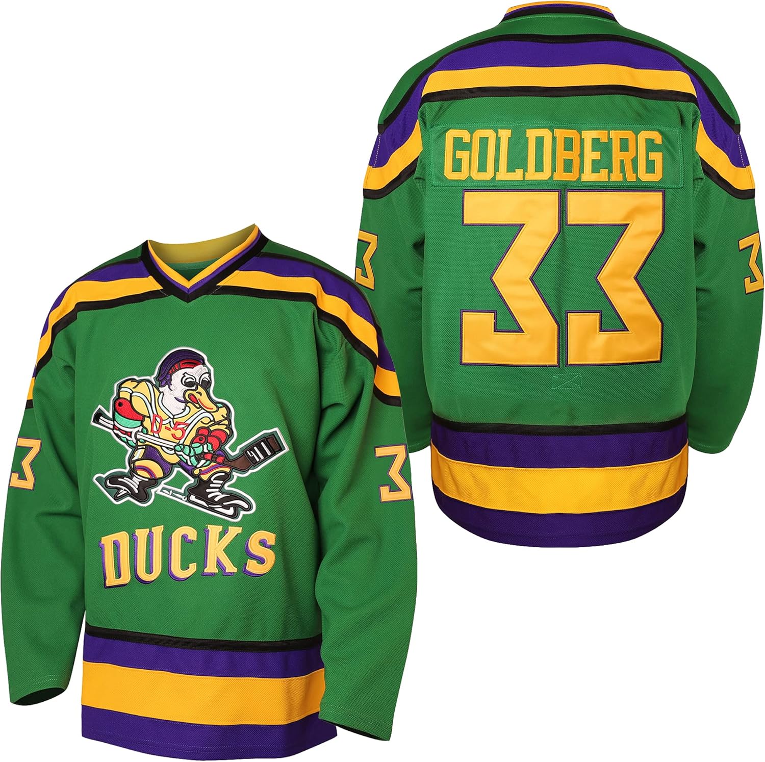 Mighty Ducks Jersey #96 Charlie Conway & #99 Adam Banks for Fans