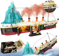 Titanic Building Blocks Set 2288 Pieces - Detailed Replica with Light