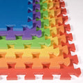 Rainbow & Natural Harmony Playmat 2ftx2ft 36 Tile Pack - Soft, Thick
