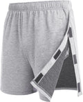 Unisex Tear Away Cotton Shorts for Post Surgery - Snap Open Recovery