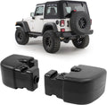 KUAFU Rear Pair Bumper End Cap Compatible with 1997-2006 Jeep Wrangler