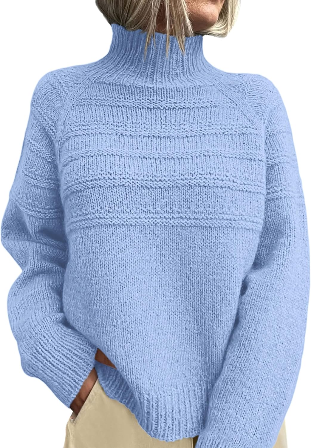 PRETTYGARDEN Women's Turtleneck Sweater for Trendy Winter Style