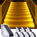 ROSHWEY Solar Step Lights Outdoor Waterproof for Safe Night Walks
