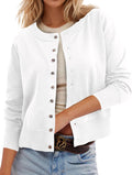 Leopard Cardigan for Women - Cropped Cheetah Button-Up Sweater
