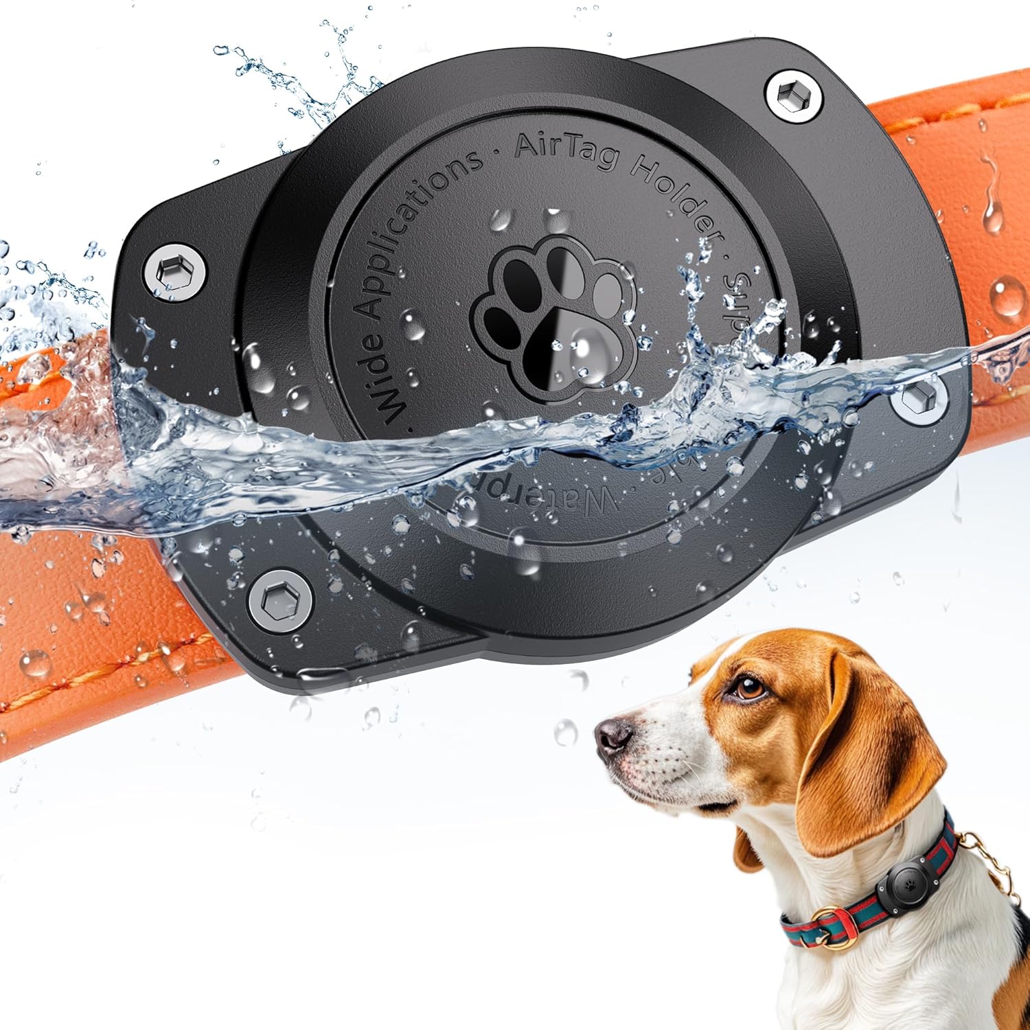 Ultra-Durable Waterproof AirTag Holder for Pets