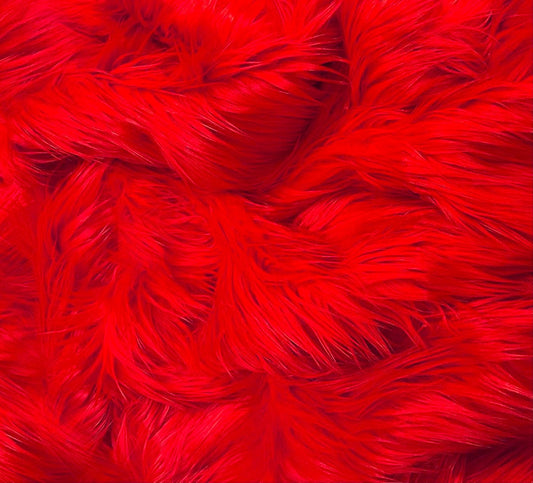 EOVEA Shaggy Faux Fur Fabric for Crafts, Costumes & Decor