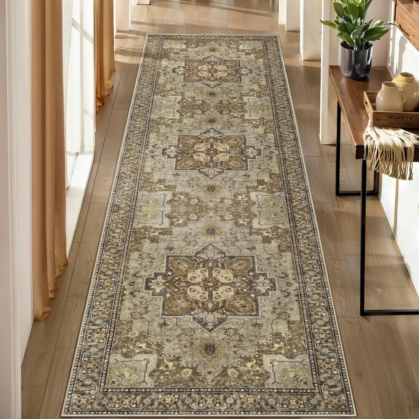 Ciicool Washable Runners Area Rug for Hallways, Ultra Soft