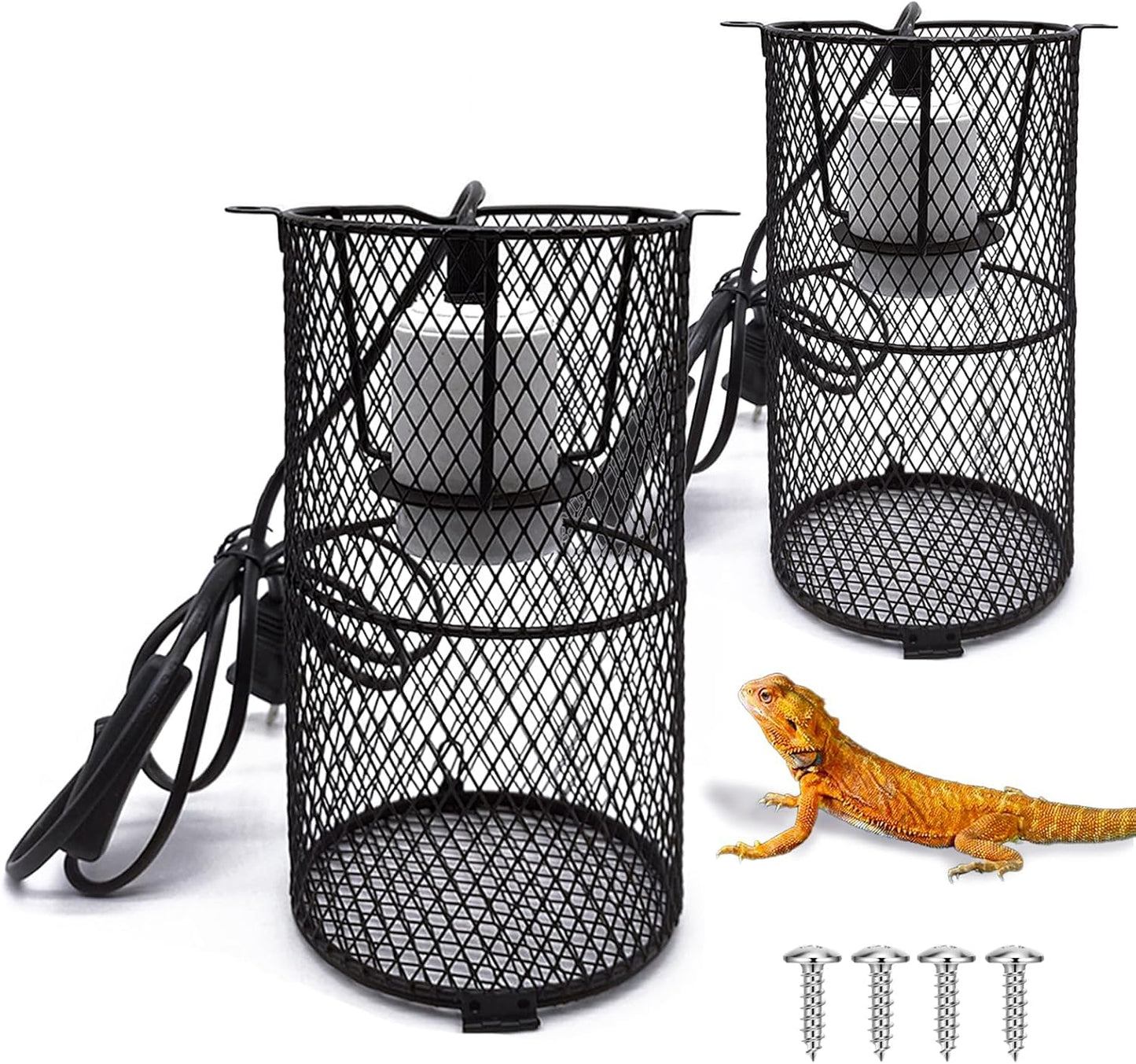 Reptile Heat Lamp Guard for Safe and Effective Heating Needs