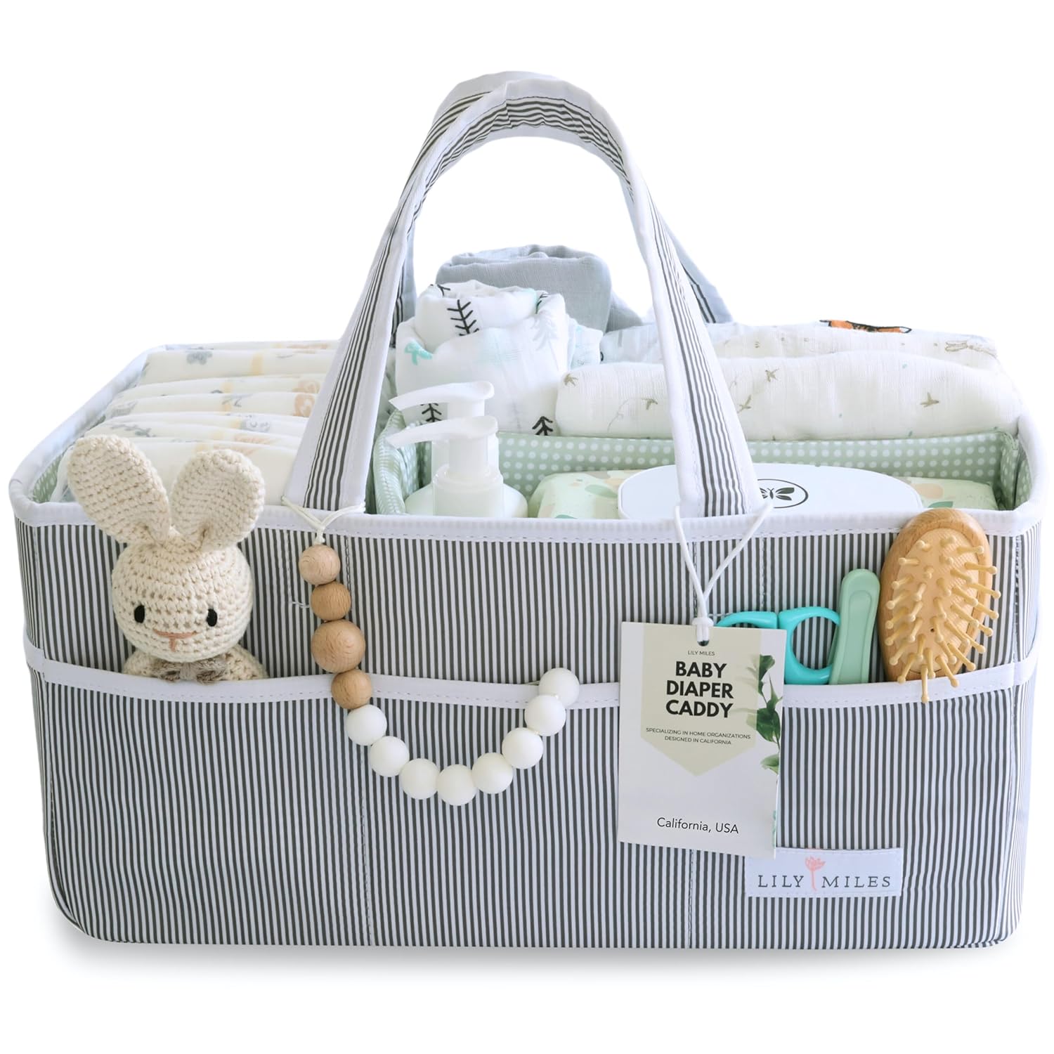Lily Miles Baby Diaper Caddy: Ultimate Nursery Organizer