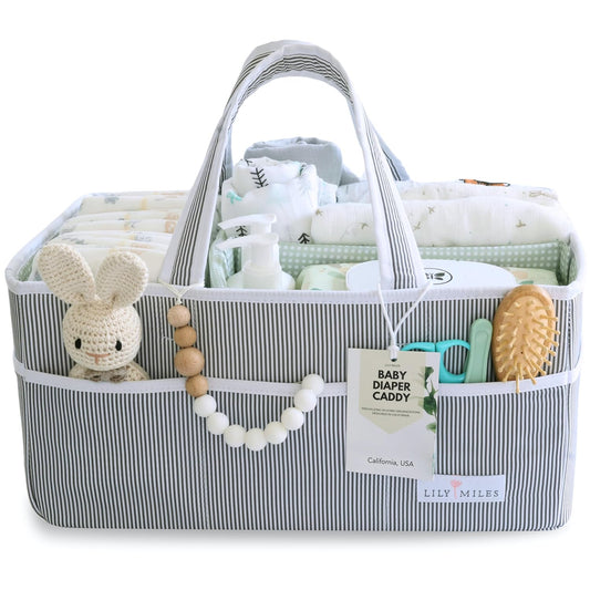 Lily Miles Baby Diaper Caddy: Ultimate Nursery Organizer