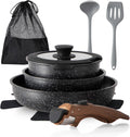 Detachable Handle Nonstick Cookware Set - DishDelight