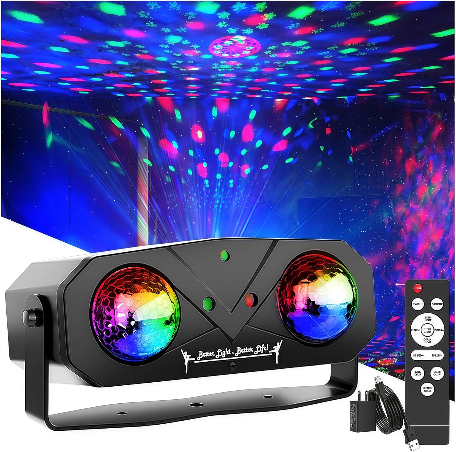 Party Lights DJ Disco Lights for Home Decoration and Events