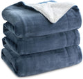 Bedsure GentleSoft Sherpa Fleece Blanket King Size - Thick Warm