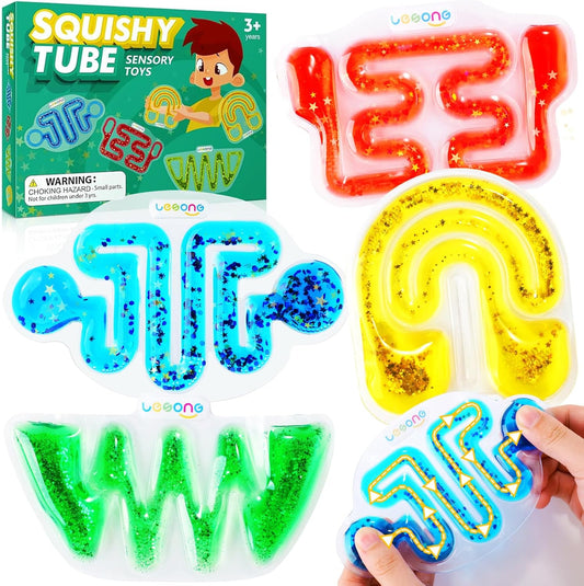 Squeeze Sensory Tube for Calm: Squishy Fidget Toy