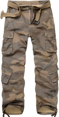 Men's Cargo Pants Casual Outdoor Camo Pants - Relaxed Fit