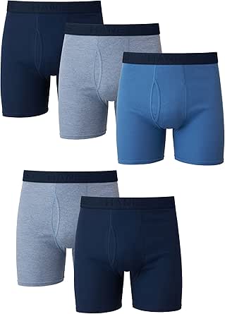 Hanes Ultimate Men's Tagless Boxer Briefs for Comfort and Style