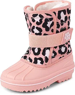 Faux Fur Trim Winter Snow Boots for Kids - Cozy and Stylish