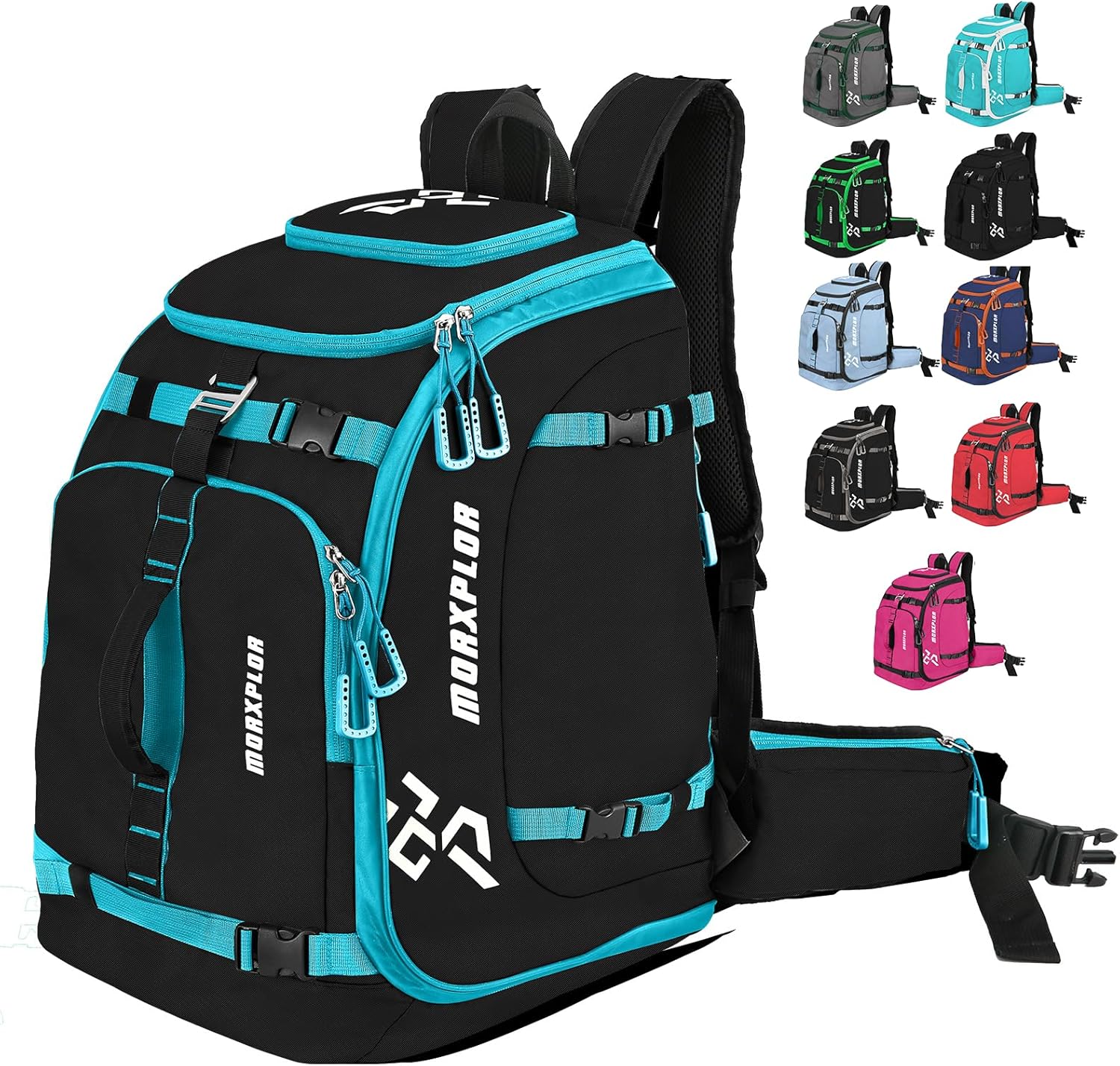 MORXPLOR 65L Waterproof Ski Boot Bag & Backpack