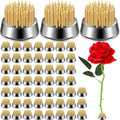 Remerry 48-Piece Mini Round Flower Frogs for Beautiful Arrangements