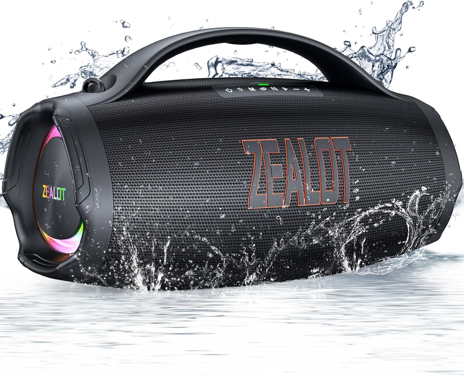 ZEALOT Bluetooth Speaker with Subwoofer for Massive Bass Fun