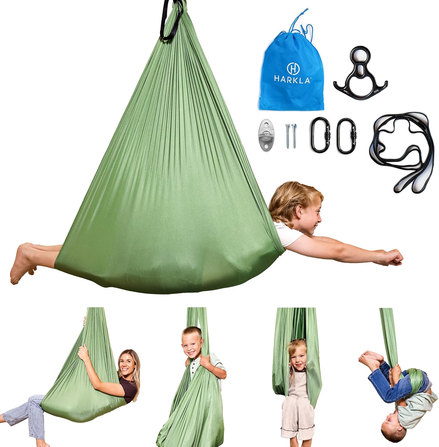Hug-Like Calming Effect Sensory Swing for Kids & Adults