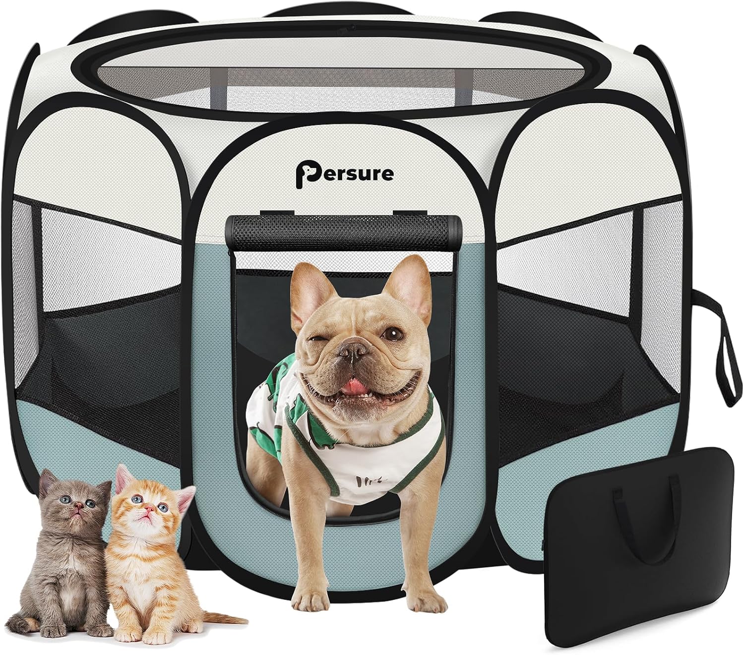 Portable Pop Up Dog Kennel for Travel & Recovery