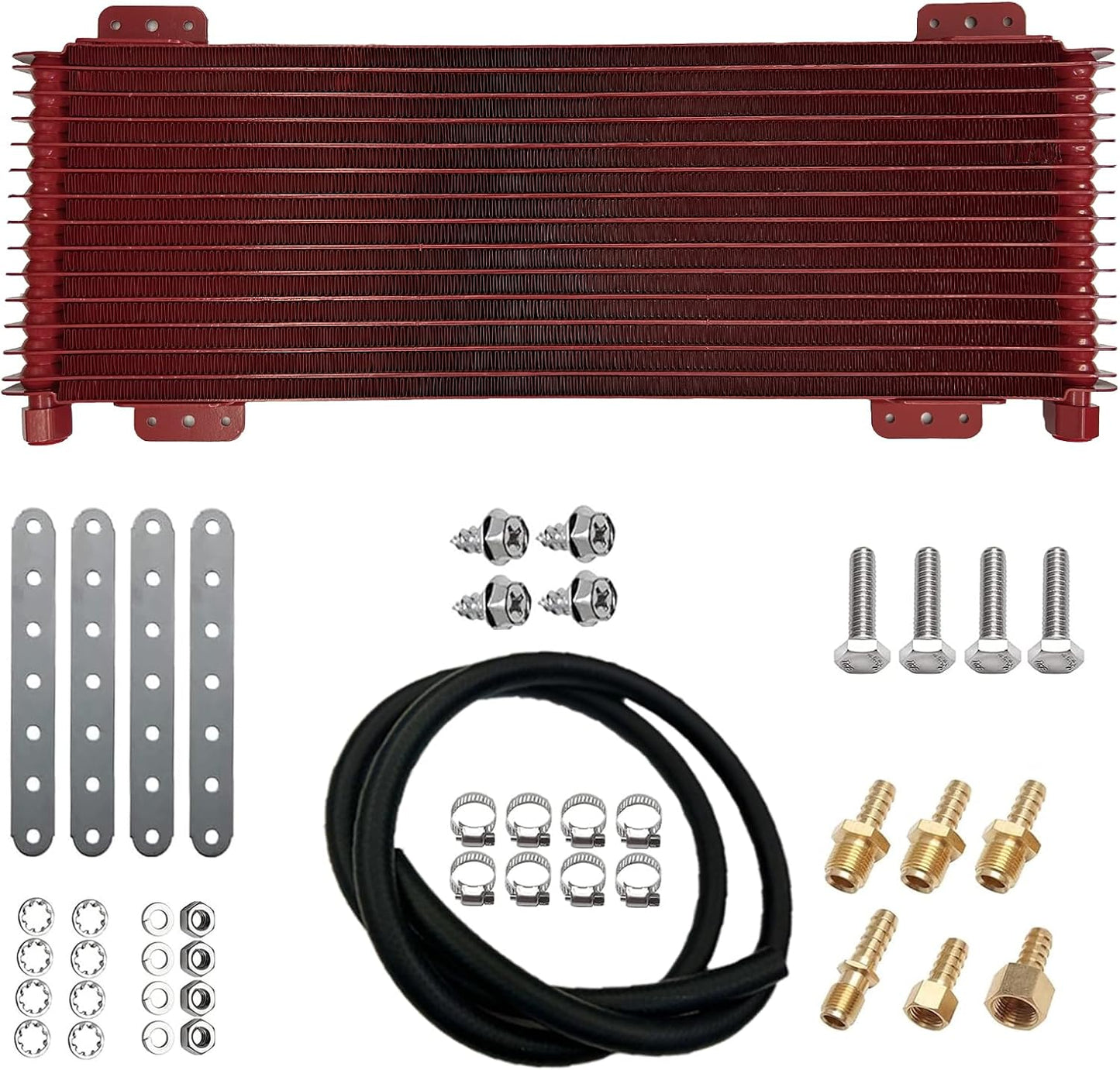 Low Pressure Drop Transmission Oil Cooler for Heavy Duty Towing