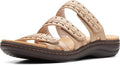 Clarks Women's Laurieann Cove Flat Sandal - Featherlight Comfort