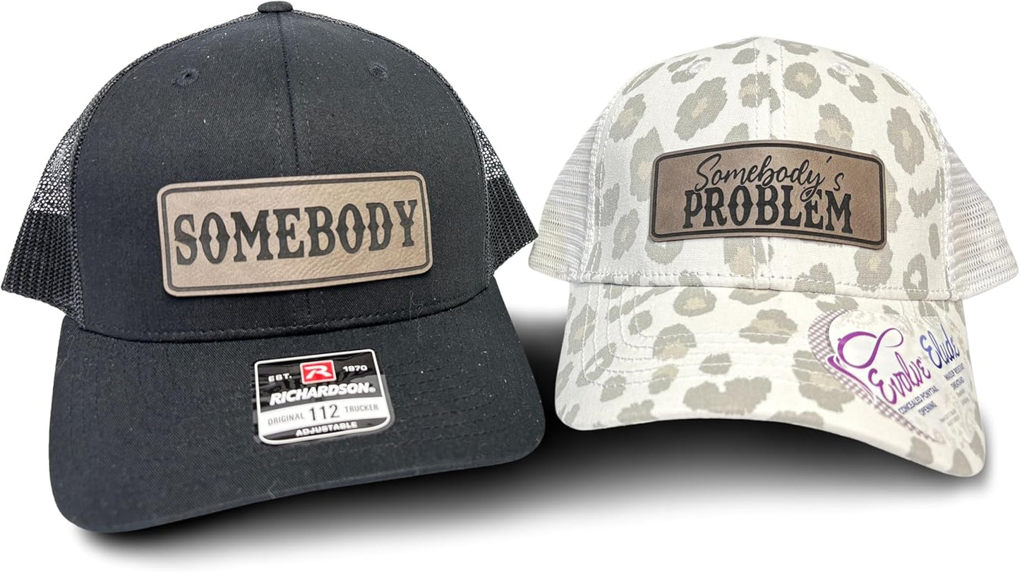 Somebody's Problem Vintage Trucker Hats for Men & Women