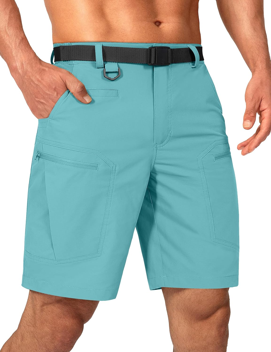 Mens Cargo Hiking Shorts Lightweight Quick Dry Tactical Gear