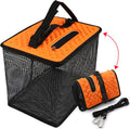 Dovesun Floating Fishing Basket Collapsible Fish Net - Quick Drying