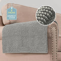 Plush Chenille Couch Armrest Cover for Pets and Furniture